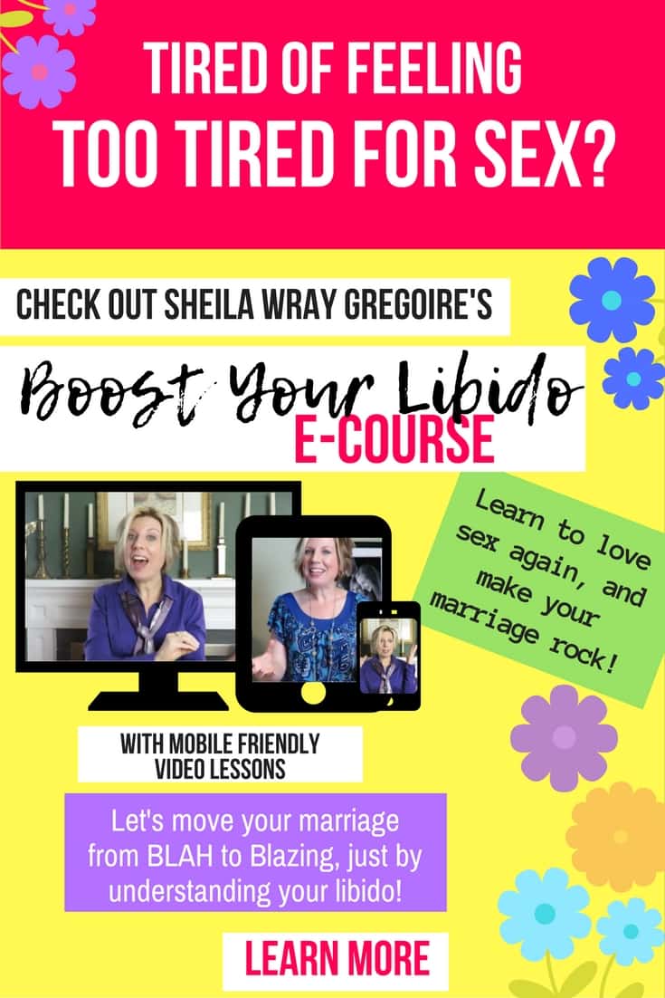 Boost Your Libido online course - Sheila Wray Gregoire