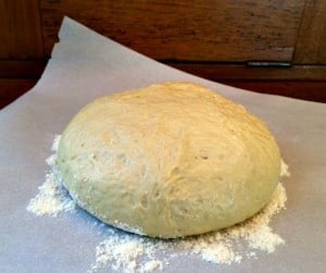 Einkorn dough