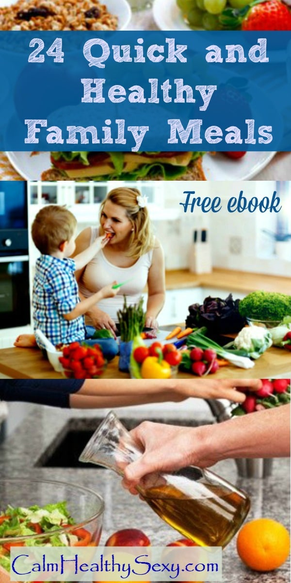 24 quick and healthy family breakfasts, lunches and dinners - Fast food from your own kitchen! Free ebook | Healthy eating | Family meals | Quick and easy meals