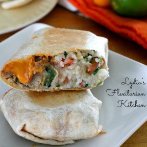 restaurant style burritos