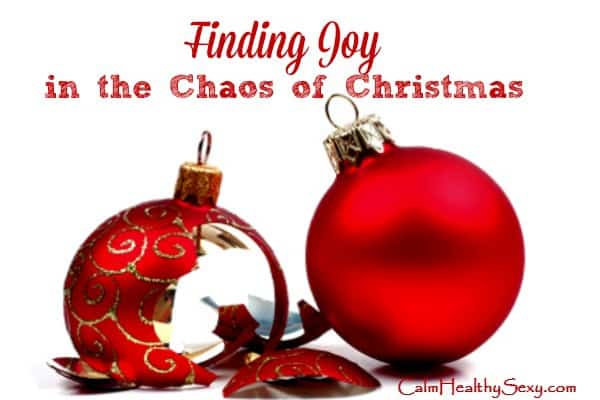 Finding joy in the chaos of Christmas - The key isn't perfection, but rather bringing love and joy into the hard parts of the season. Family | Peace | Holidays | Stress
