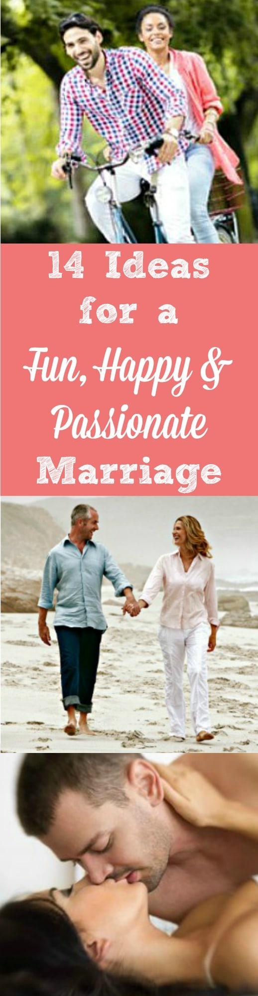 14 Tips, ideas and resources for creating a fun, happy and passionate marriage. Encouragement | Advice | Married life
