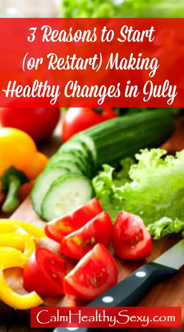 Make healthy changes in July - healthy vegetables