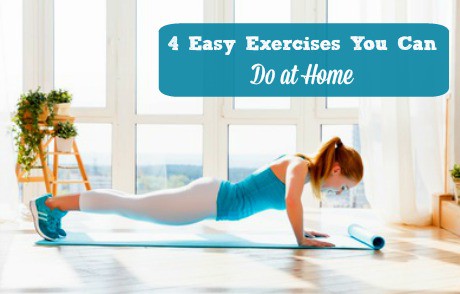 Image result for 4 easy exercises to do at home