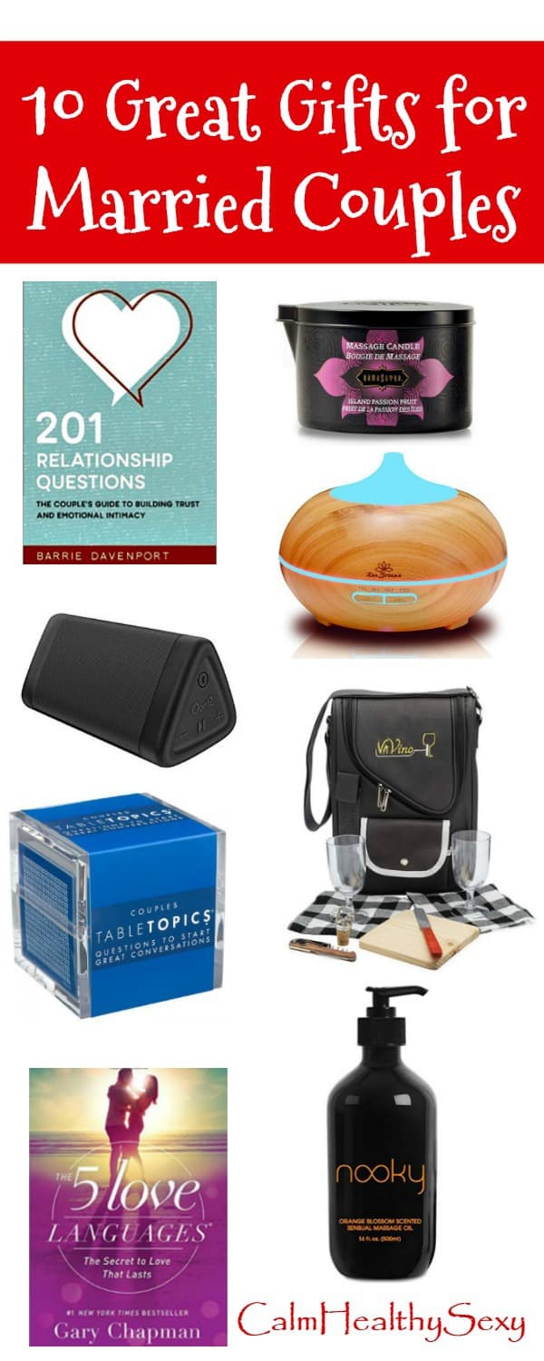 10 Great Gift Ideas for Married Couples - Fun and Romantic ...