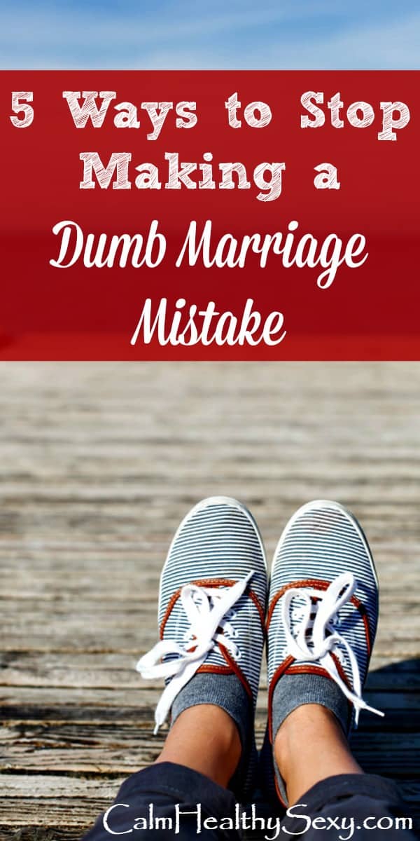 We all make mistakes in our marriages, but I want to help  you avoid this dumb marriage mistake I made for years. (Hint - it has to do with sex!) Here are 5 ways to stop making it - and to strengthen your marriage instead. Marriage tips and advice | Couples | Sex and intimacy #marriage #marriagetips #marriedlife