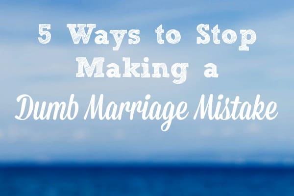 We all make mistakes in our marriages, but I want to help  you avoid this dumb marriage mistake I made for years. (Hint - it has to do with sex!) Here are 5 ways to stop making it - and to strengthen your marriage instead. Marriage tips and advice | Couples | Sex and intimacy #marriage #marriagetips #marriedlife